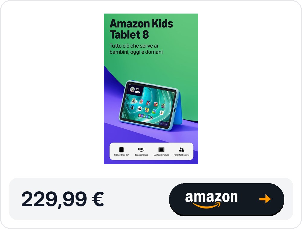 Amazon Kids Tablet 8 su Amazon