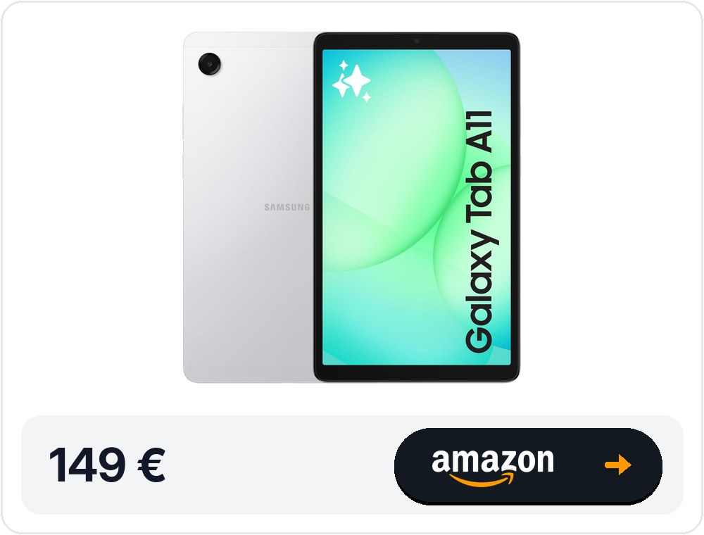 Samsung Galaxy Tab A11 su Amazon