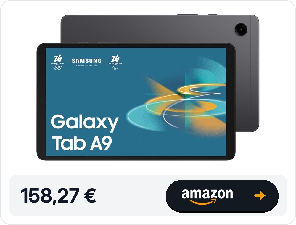 Samsung Galaxy Tab A9 su Amazon