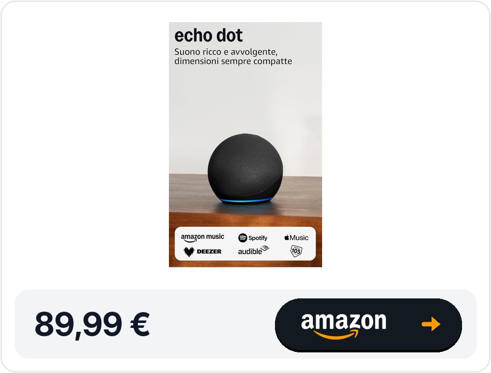Echo Dot su Amazon