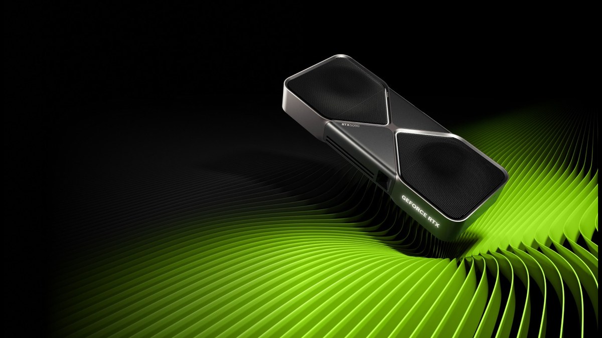 NVIDIA GeForce RTX 5090, la foto ufficiale sul sito NVIDIA