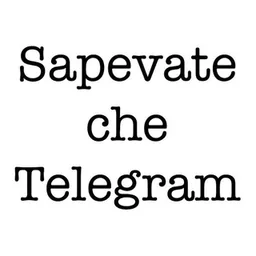 Sapevate che Telegram