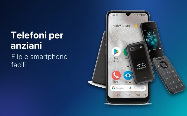 Telefoni per anziani 2026: i migliori flip, tasti grandi e smartphone